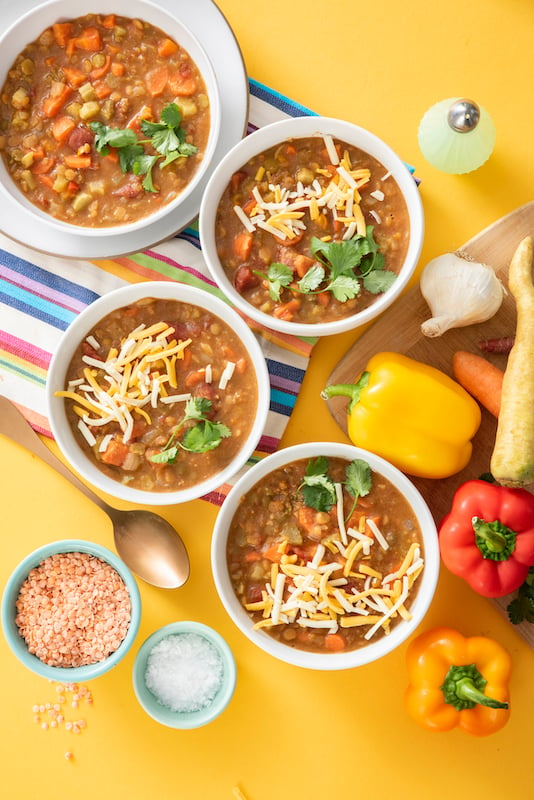 Vegetarian Chili from Weelicious.com