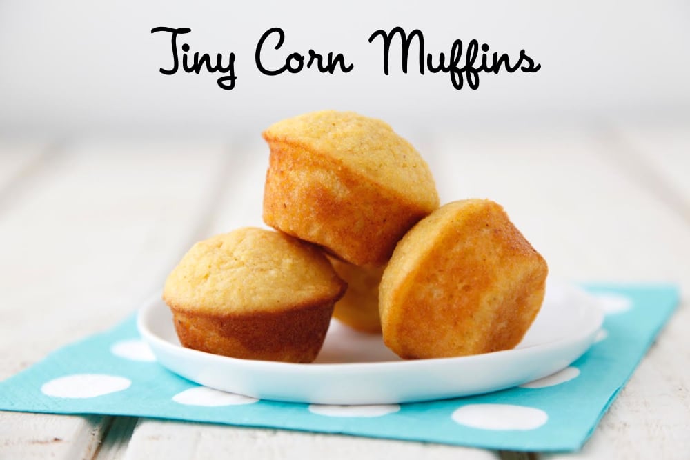 Tiny Corn Muffins from Weelicious