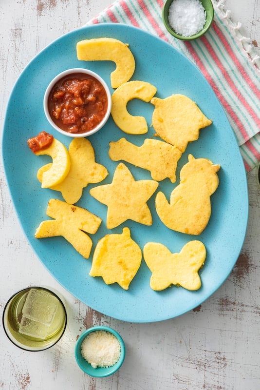 Polenta Cutouts from Weelicious.com