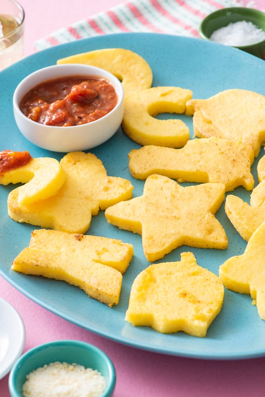 Polenta Cutouts from Weelicious.com