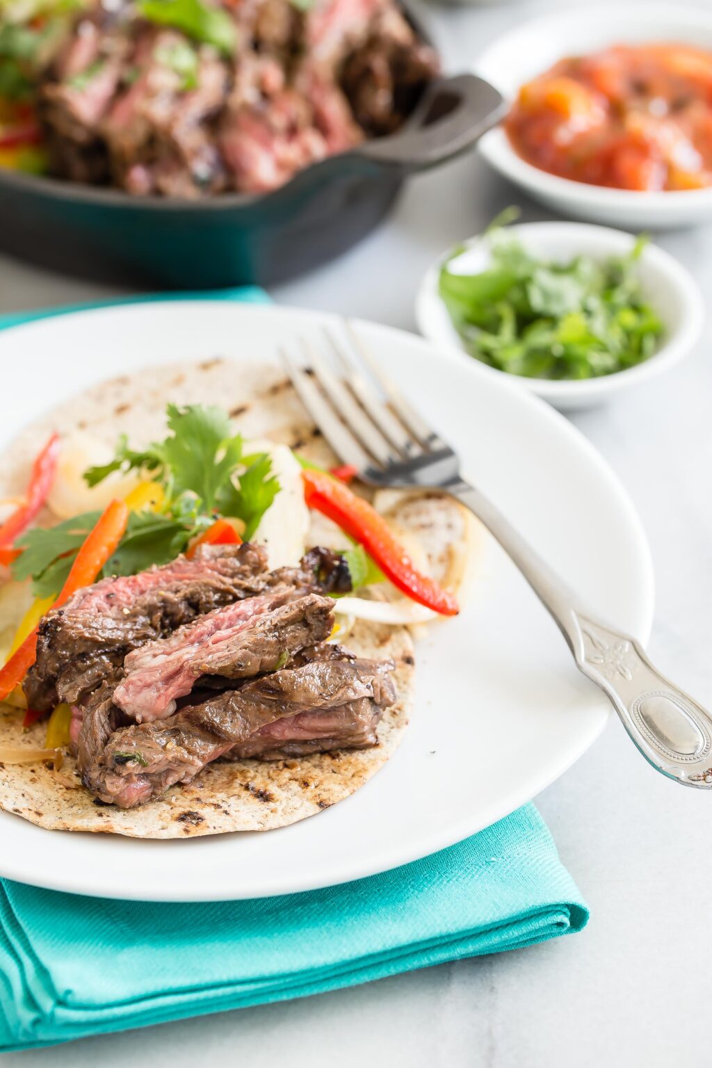 Skirt Steak Fajitas - Weelicious