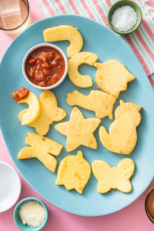 Polenta Cutouts from Weelicious.com