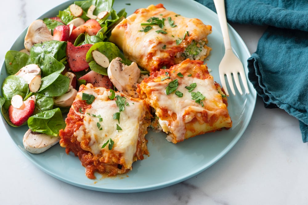 Lasagna Rolls from Weelicious.com