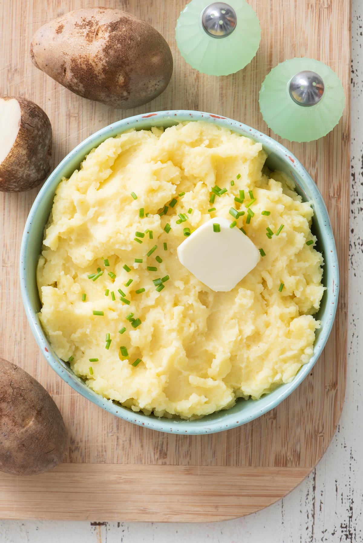 Making Mashed Potatoes With A Food Mill 