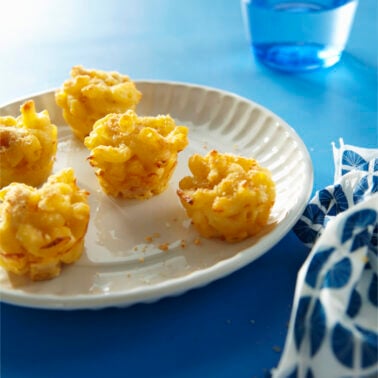 Mac, Chicken and Cheese Bites - Weelicious