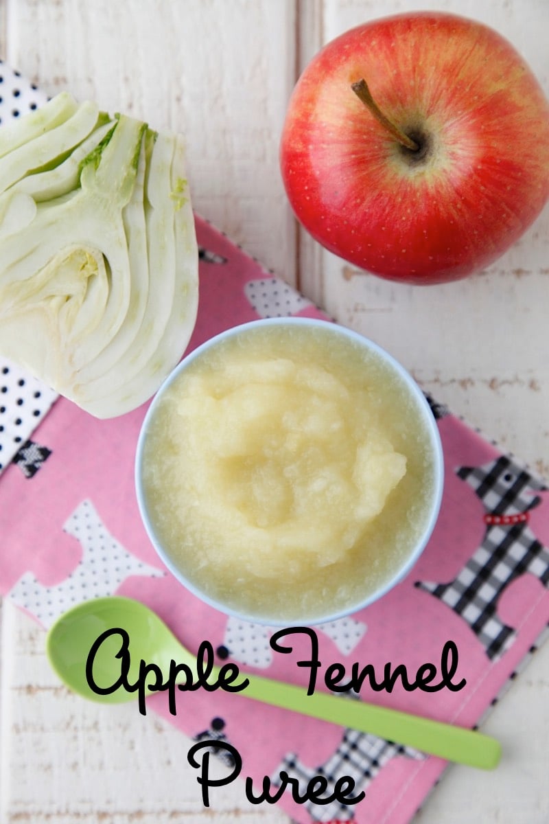 Apple Fennel Puree from Weelicious