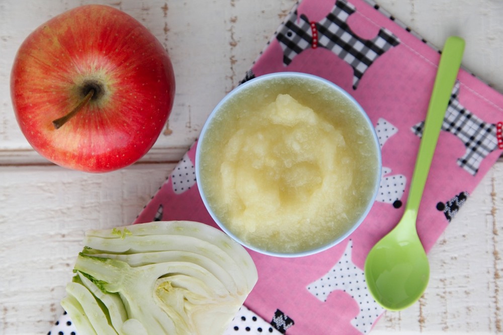 Apple Fennel Puree from Weelicious