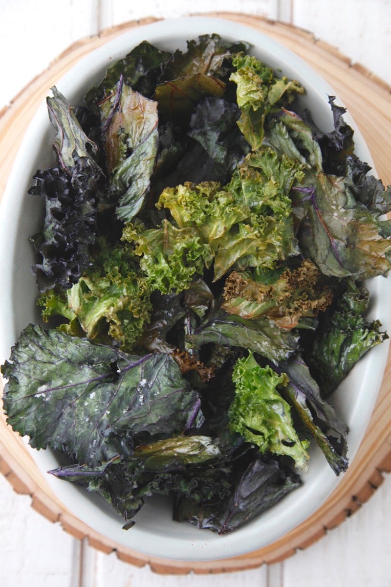 Kale Chips from Weelicious