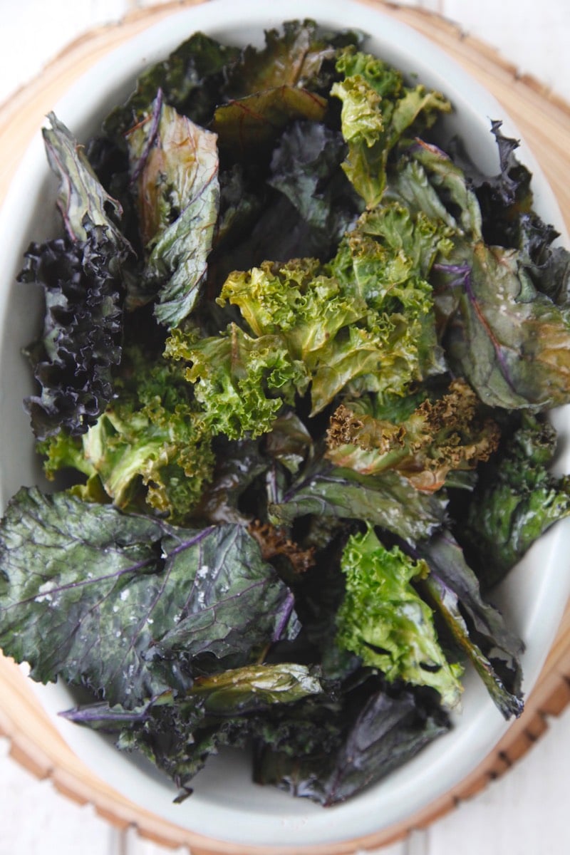 Kale Chips from Weelicious