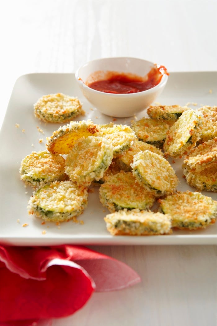 Baked Zucchini Coins from Weelicious