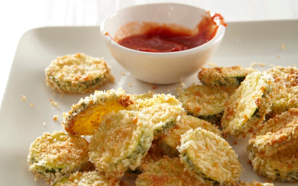 Baked Zucchini Coins from Weelicious