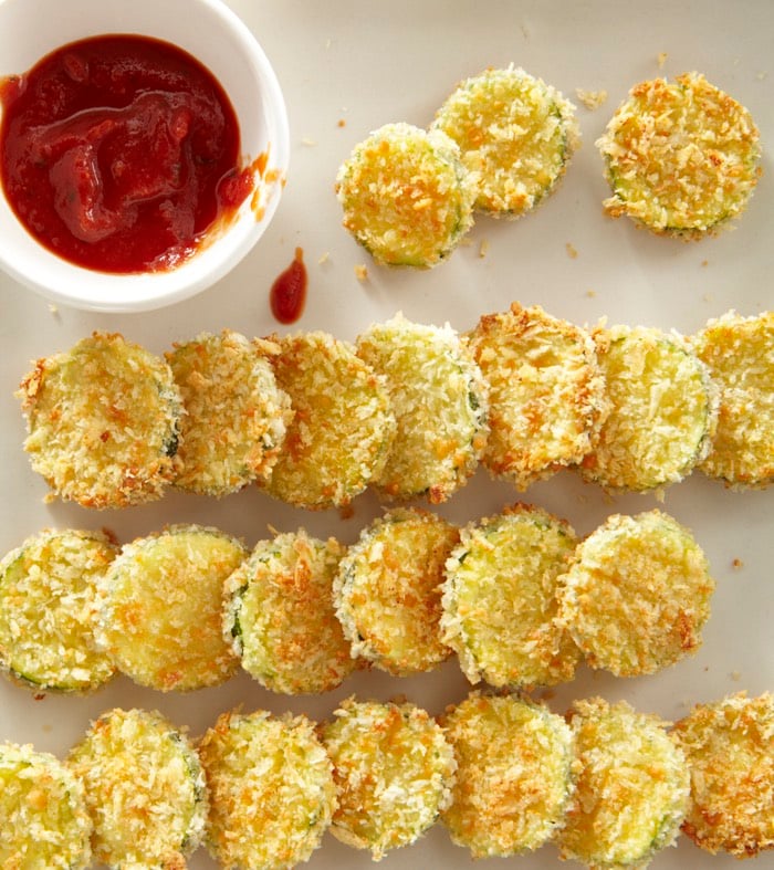 Baked Zucchini Coins - Weelicious