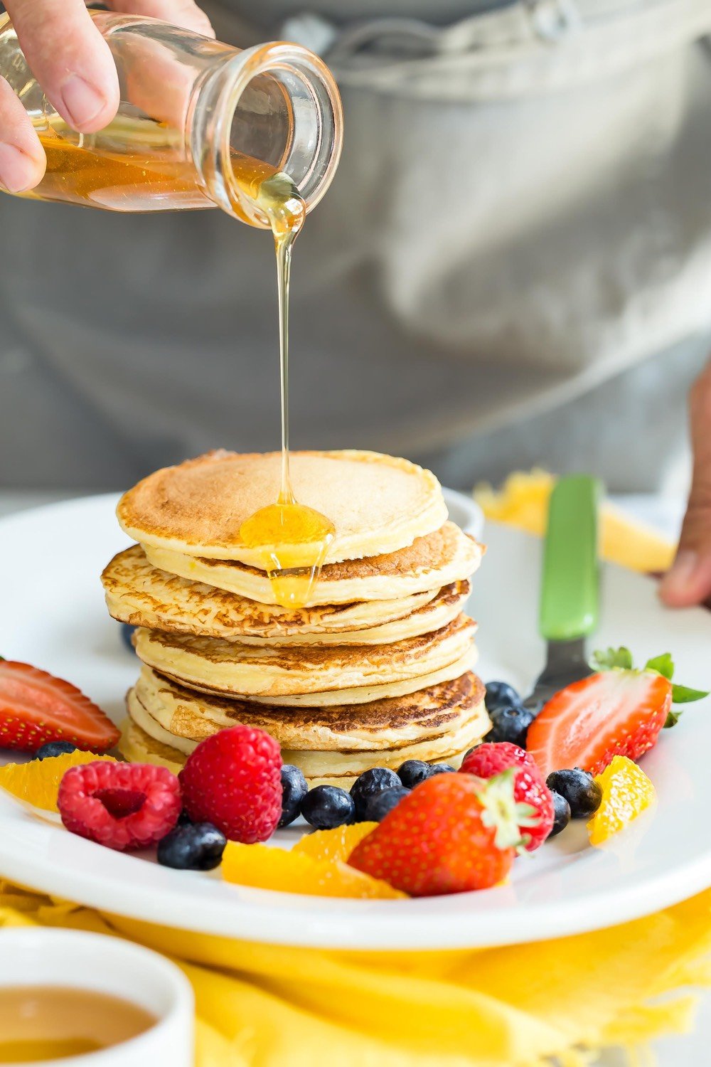 Cottage Cheese Pancakes from weelicious.com