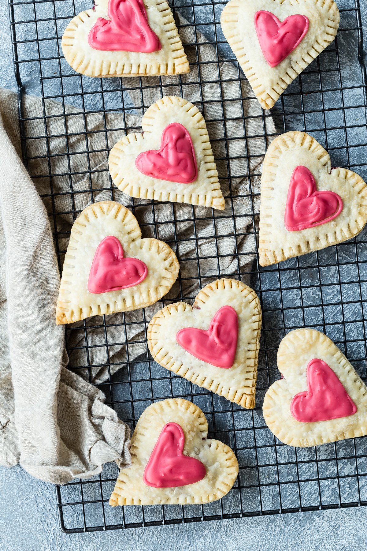 Raspberry Cream Cheese Heart Tarts from Weelicious.com