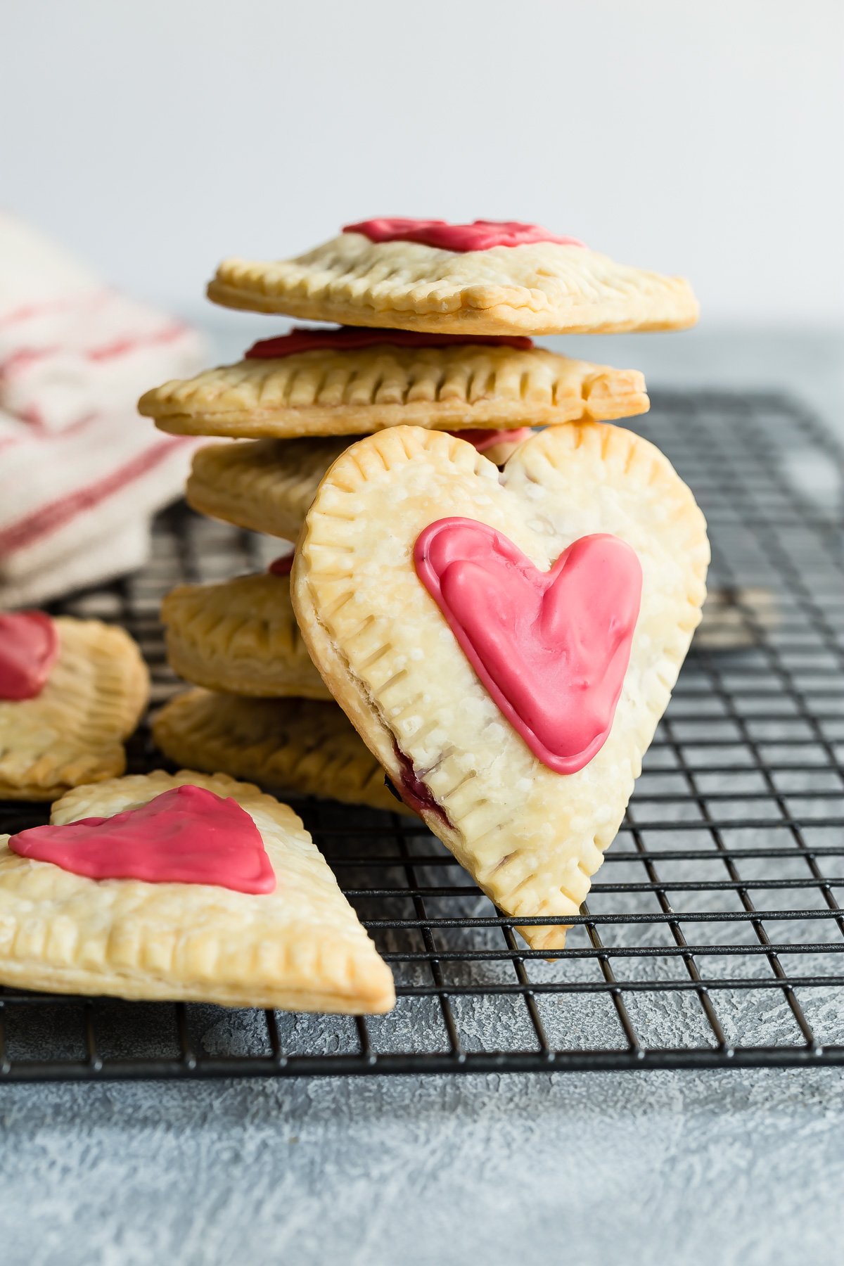 Raspberry Cream Cheese Heart Tarts from Weelicious.com