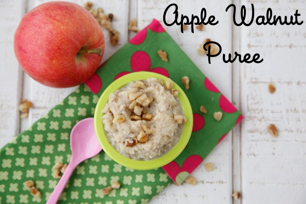 Apple Walnut Puree