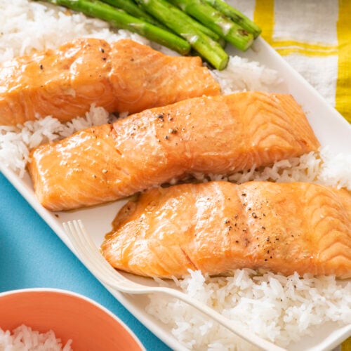Maple Soy Salmon Weelicious