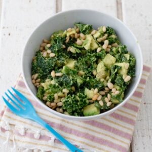 Kale Avocado Salad from weelicious.com