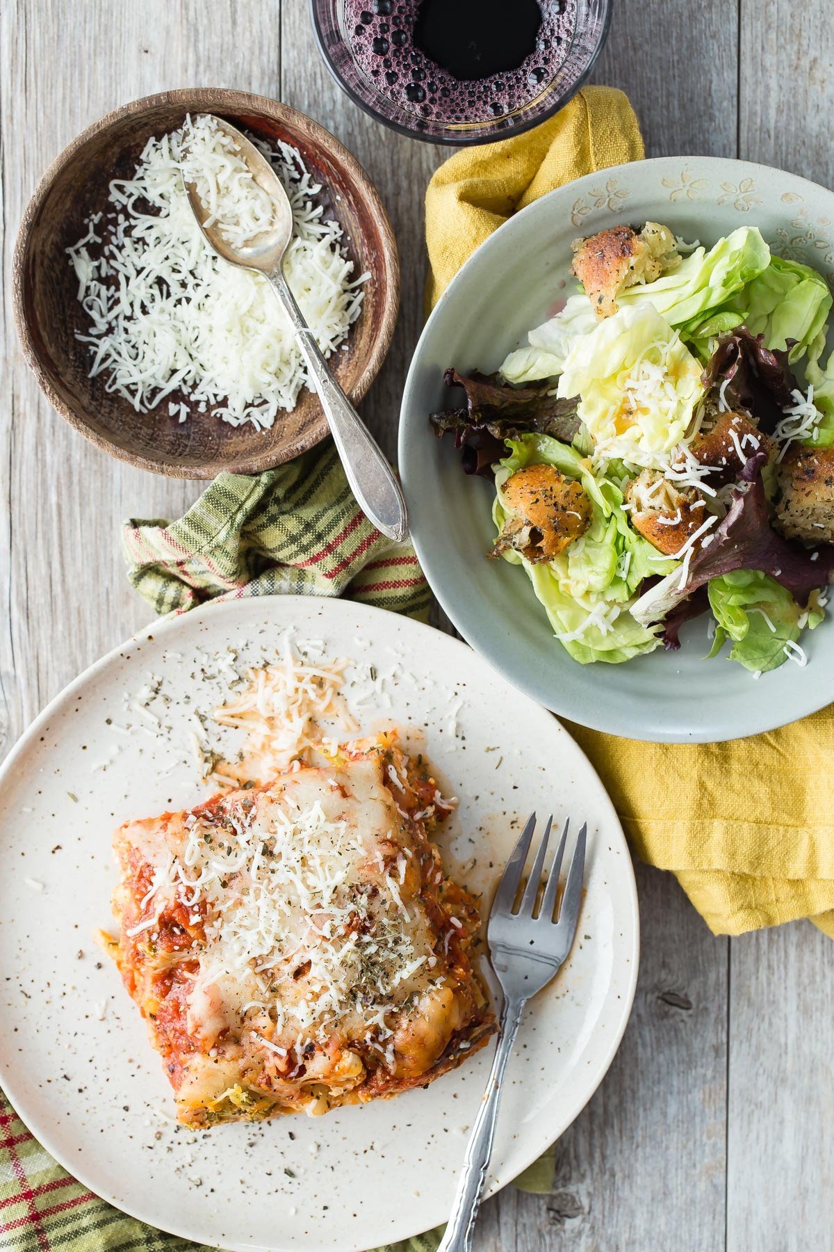 Crock Pot Veggie Lasagna from weelicious.com