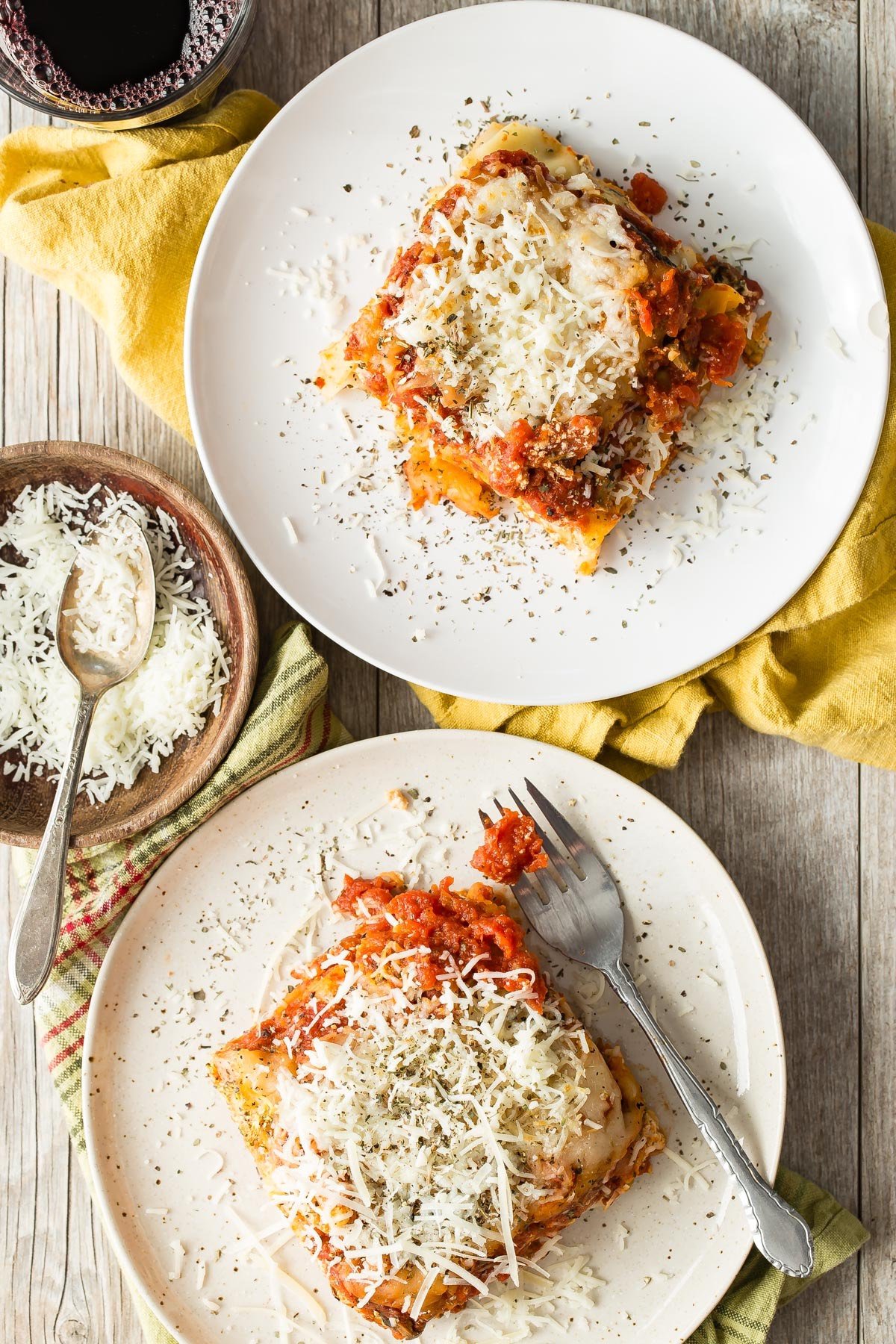 Crock Pot Veggie Lasagna from weelicious.com