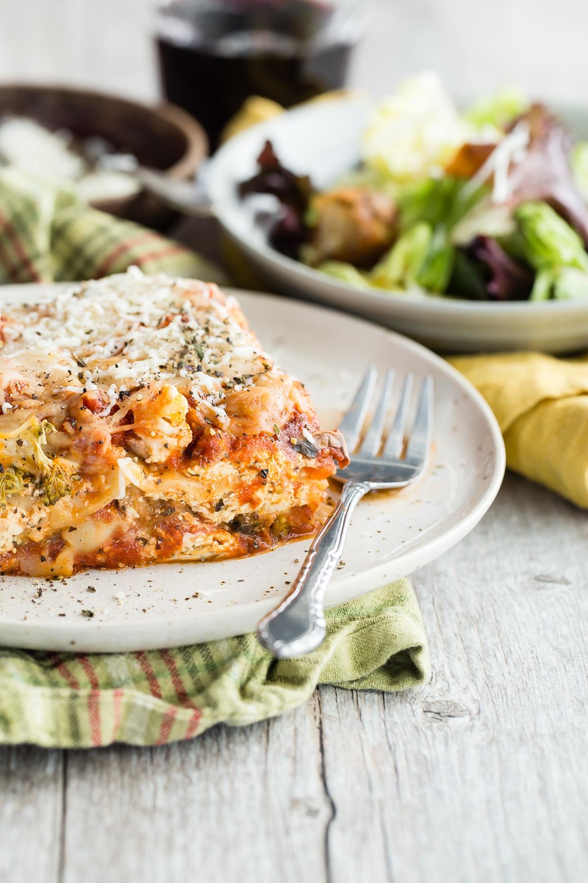 Crock Pot Veggie Lasagna from weelicious.com