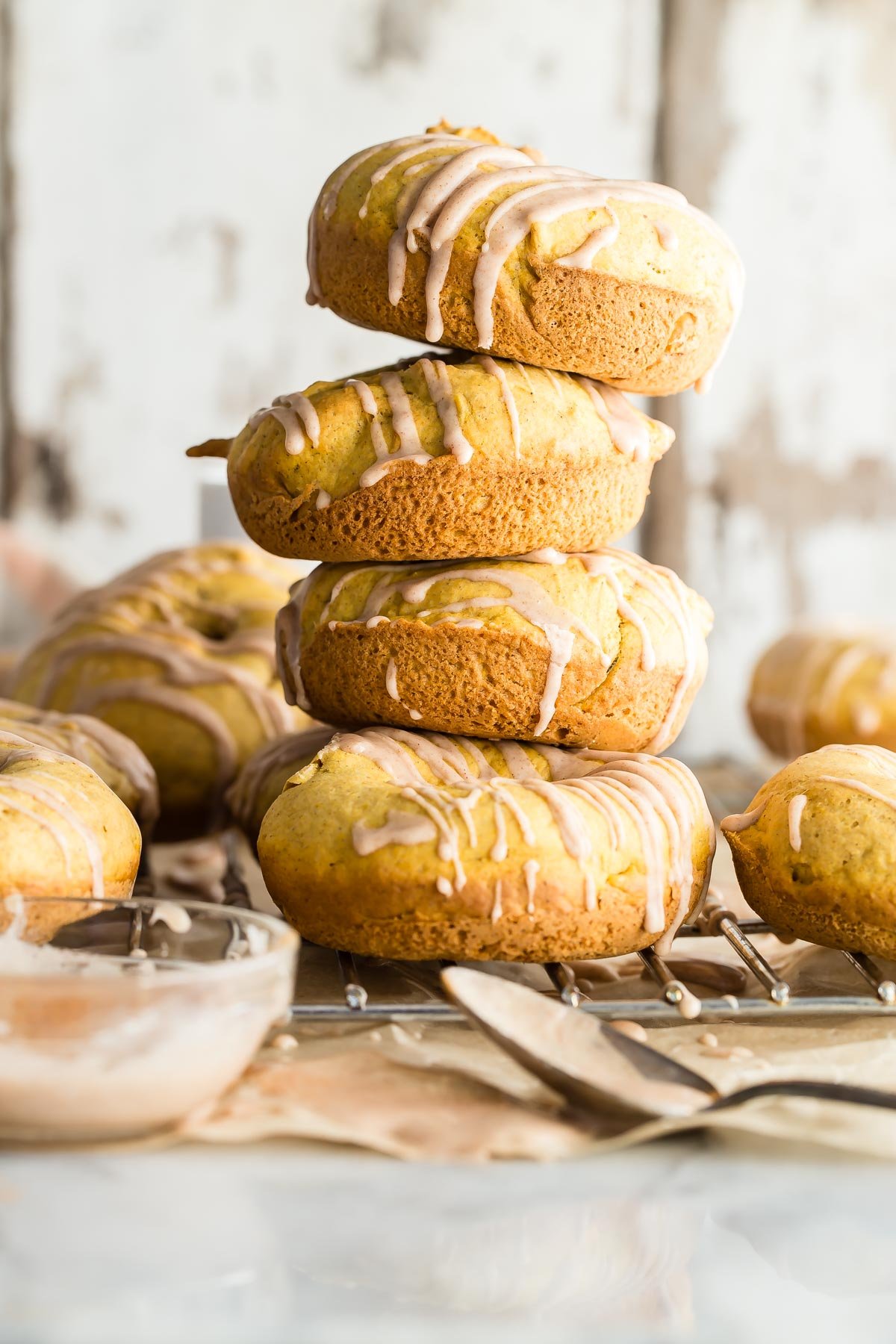 Baked Pumpkin Doughnuts - Weelicious