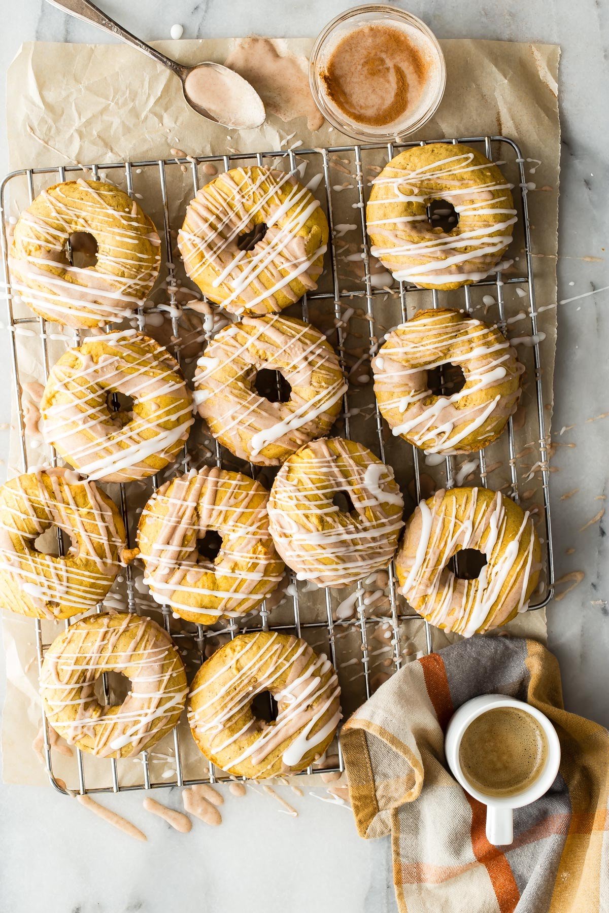 Baked Pumpkin Doughnuts - Weelicious