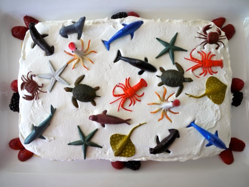 80th Fishing Themed Birthday Celebration Cake, Mandy's Homemade Cakes