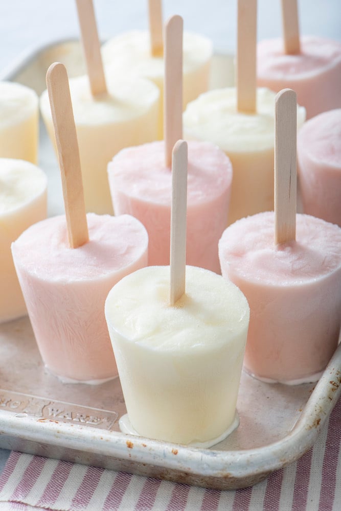 Frozen Pineapple Yogurt Pops - Creative Cynchronicity