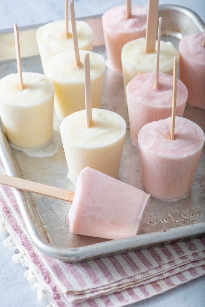 Frozen Pineapple Yogurt Pops - Creative Cynchronicity