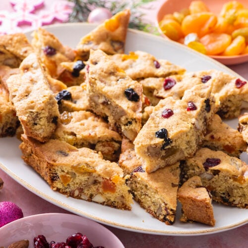 Fruitcake Bars Weelicious