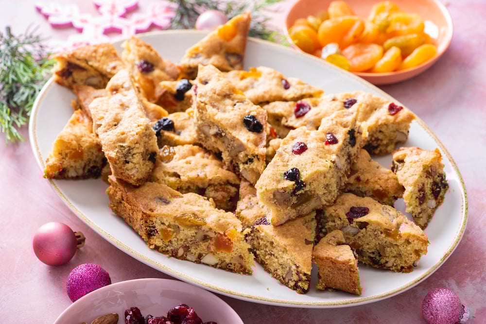 Fruitcake Bars Weelicious