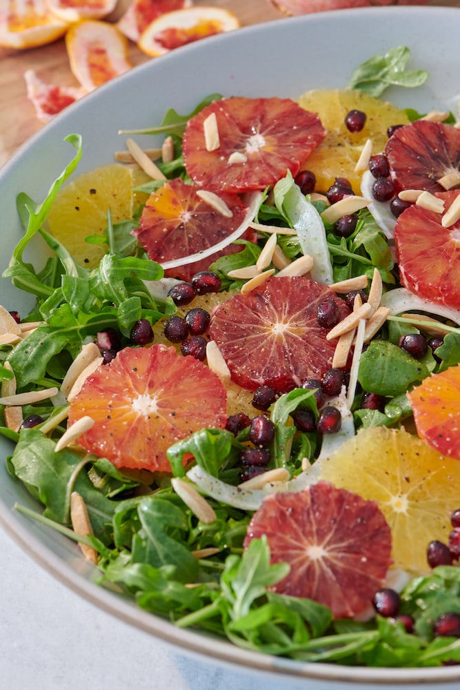 Winter Citrus Salad from Weelicious.com