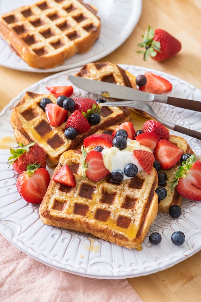 French Toast Waffles - Princess Pinky Girl