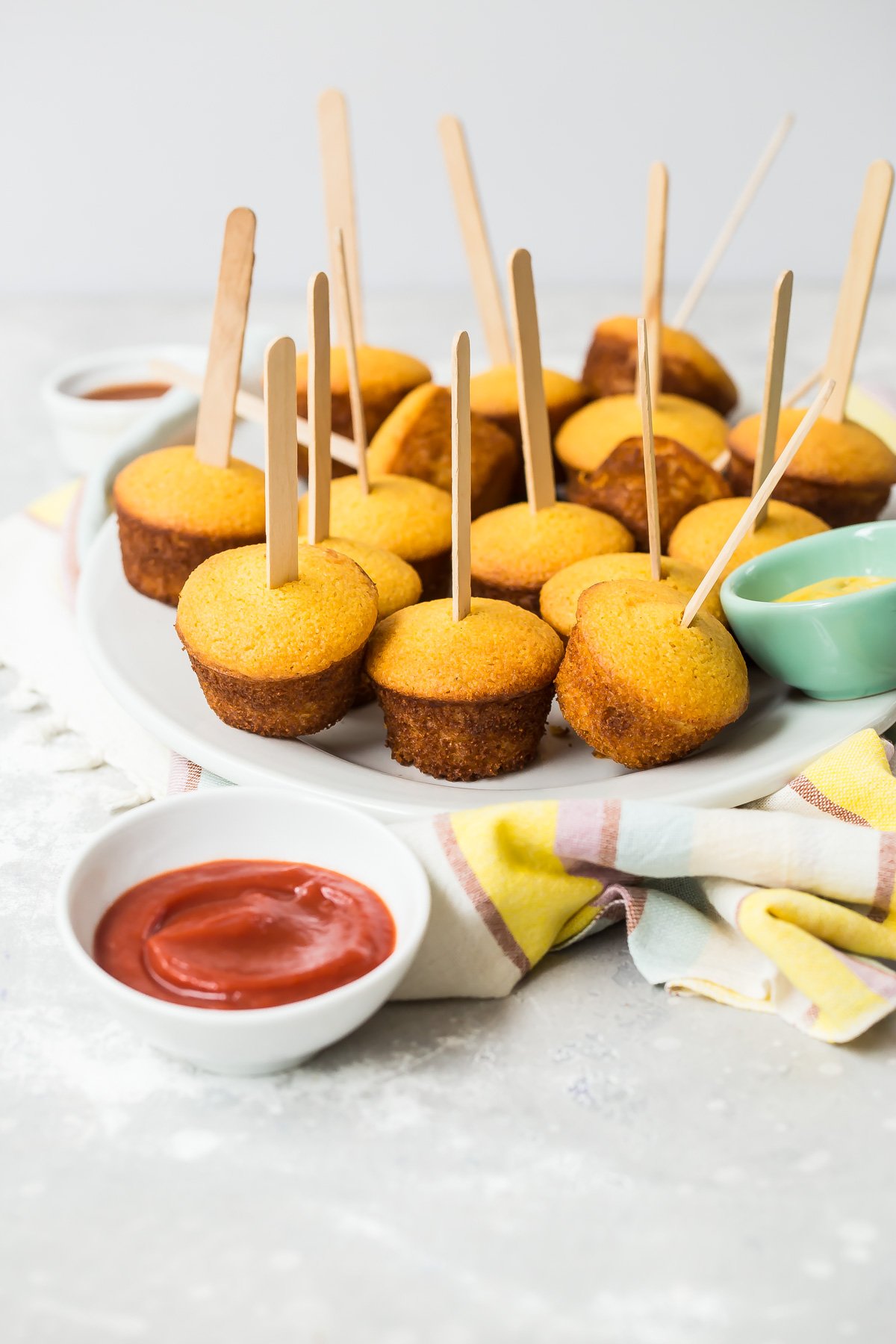 Corn Dog Muffin Bites from Weelicious.com