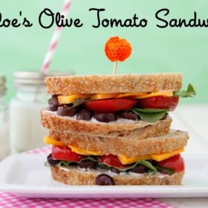 Chloe's Olive Tomato Sandwich