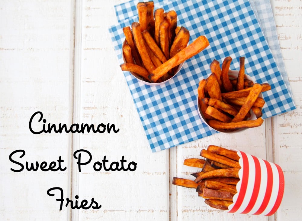 Cinnamon Sweet Potato Fries