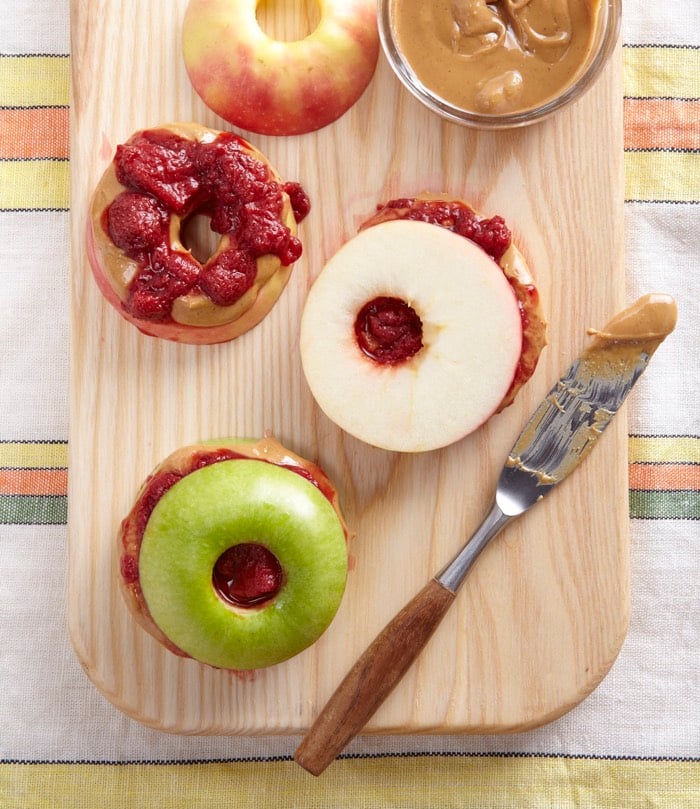 Apple Ring PB&J video from weelicious.com