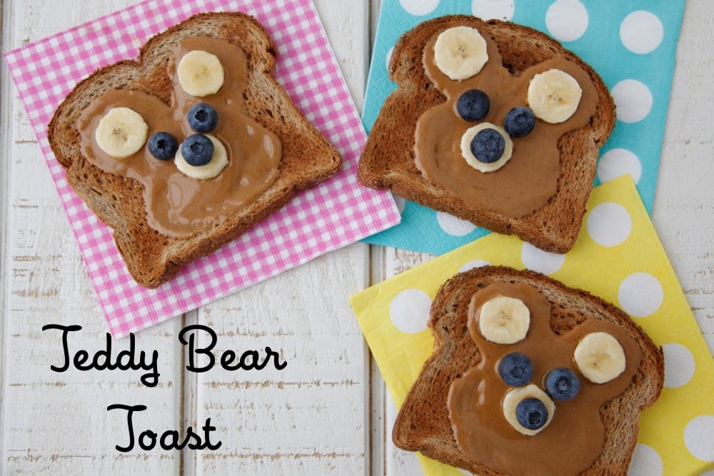 Teddy Bear Toast