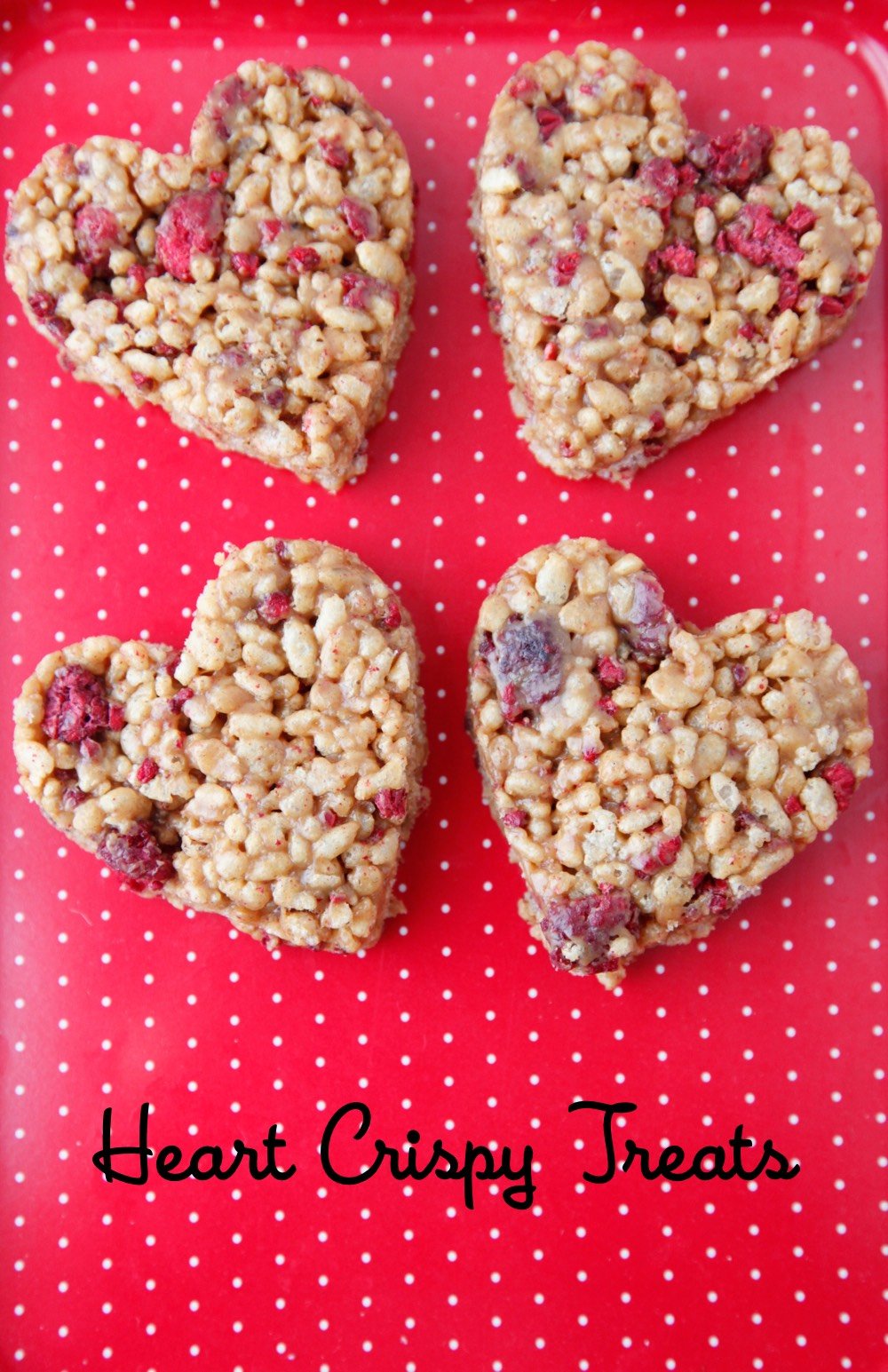 Heart Crispy Treats from Weelicious