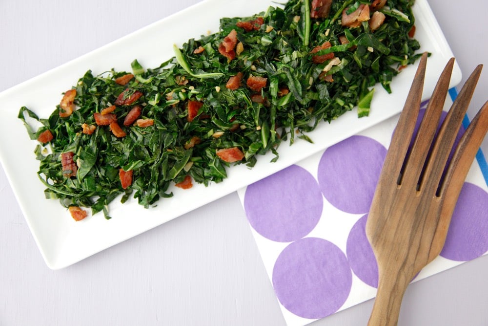 Simple Sauteed Collard Greens