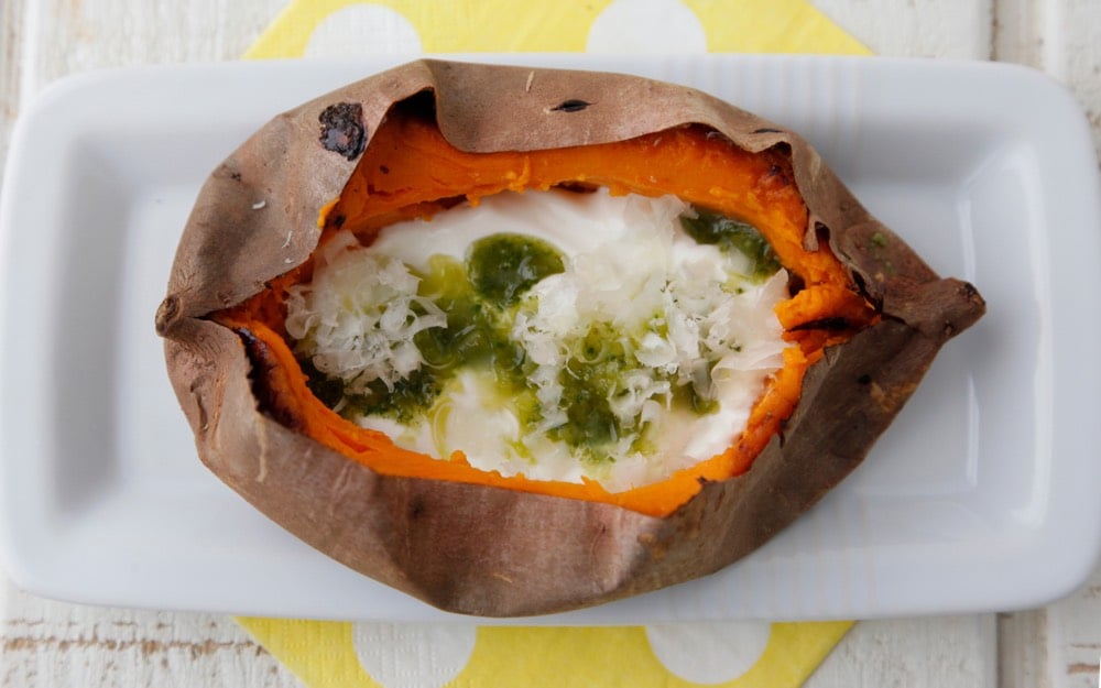 How to Make Baked Potatoes in a Crockpot - Averie Cooks