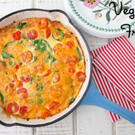 Vegetable Frittata from Weelicious