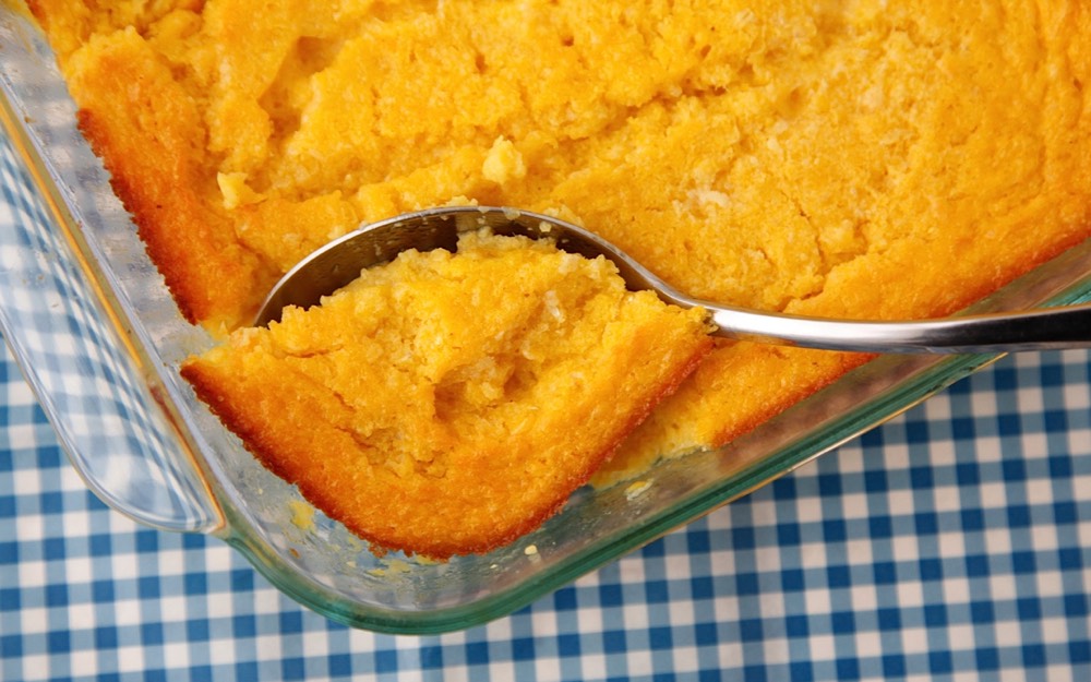 Creamy Corn Pudding from Weelicious