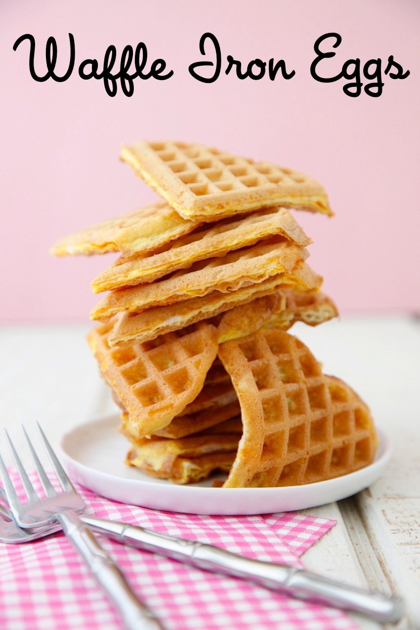 Waffle Iron Eggs from Weelicious