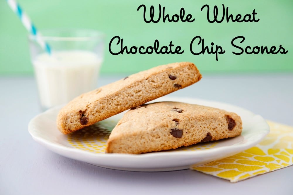 Whole Wheat Chai Chocolate Chip Scones {Recipe Redux} - 24 Carrot Life