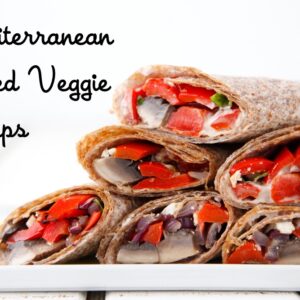 Mediterranean Grilled Veggie Wraps from Weelicious