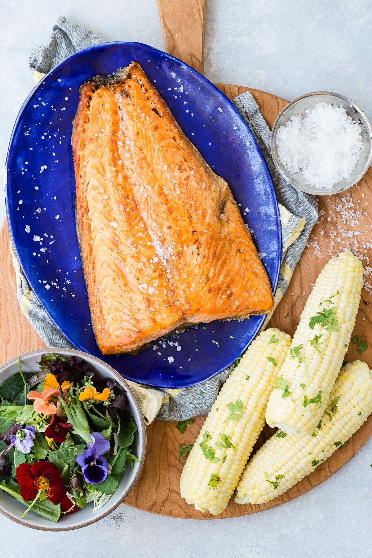 Simple Broiled Salmon from Weelicious.com