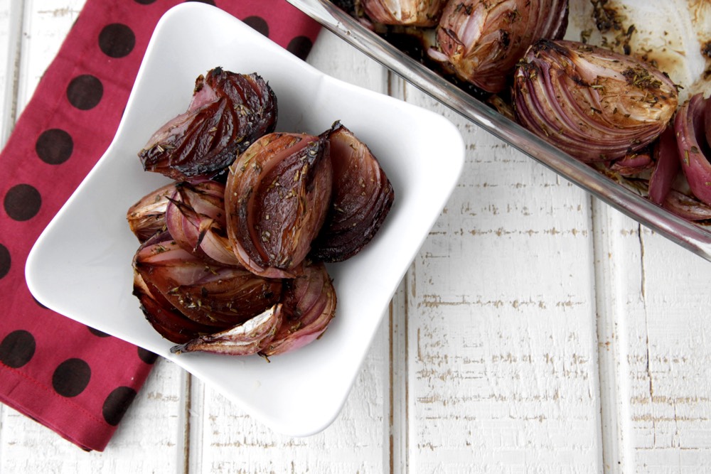 Balsamic Roasted Onions from Weelicious