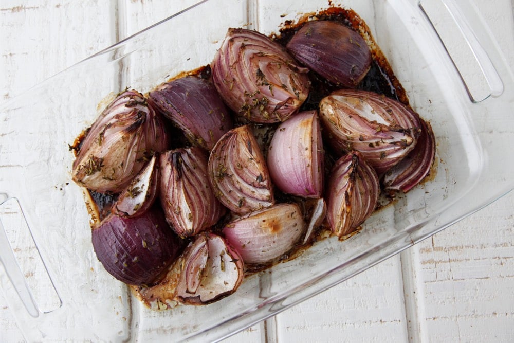 Balsamic Roasted Onions from Weelicious